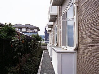 レオパレスすばるⅢ ベランダ