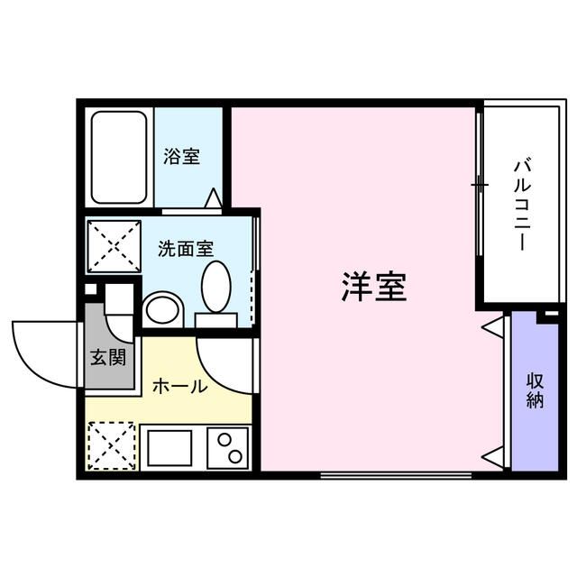 レガーロ湘南平塚 301号室 間取り