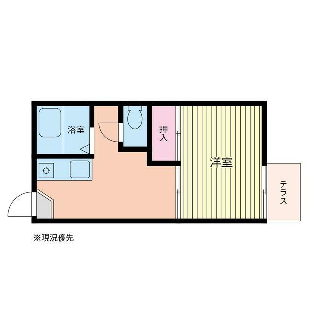 アーバン三和 103号室 間取り