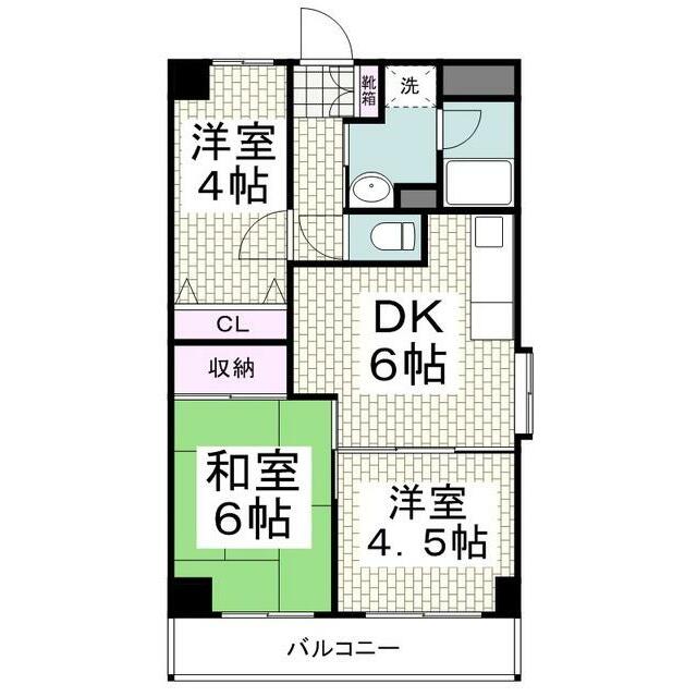 TOMOS湘南台 502号室 間取り