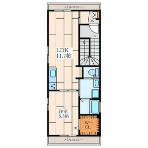PACE鵠沼海岸 301号室 間取り