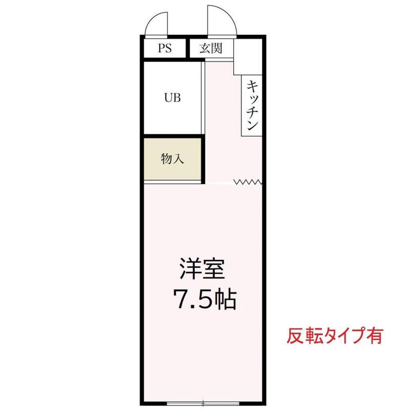 メゾンド本厚木 101号室 間取り