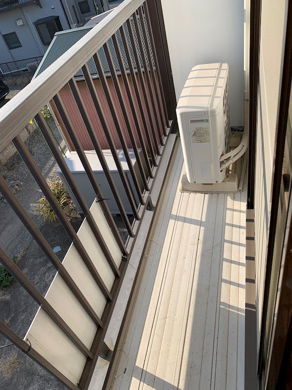 ハウズライフ厚木参番館（旧・白百合ハイツ） ベランダ