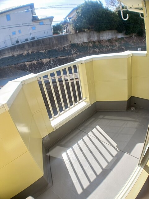 ベルデュール ベランダ