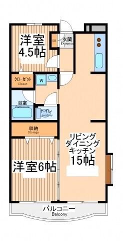 シャトレーＳＨＩＭＩＺＵ 306号室 間取り