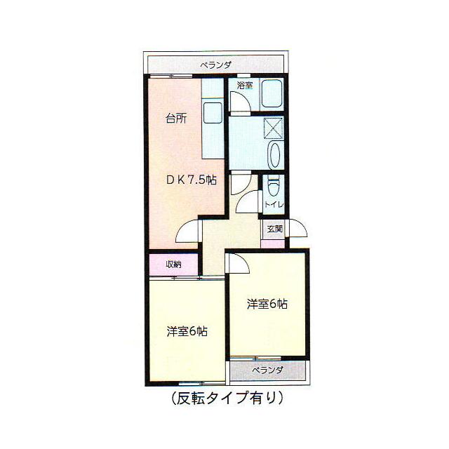 メゾンショージ 201号室 間取り