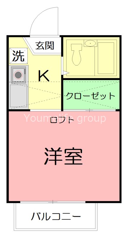 カーサ鵠沼 間取り