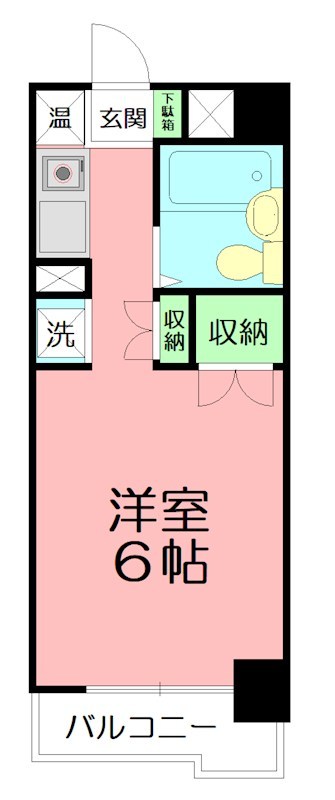 ガーデンヒルズ横浜 314号室 間取り