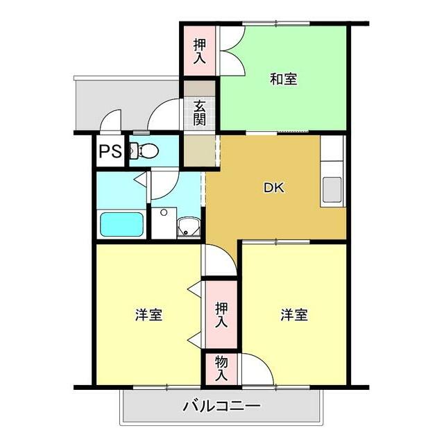 ガーデンシティ海老名Ａの物件画像2