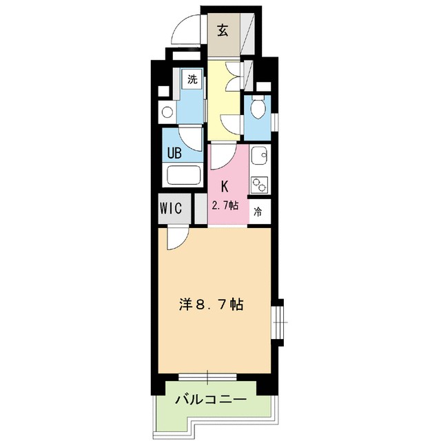 ロイヤルコーポ産興 305号室 間取り