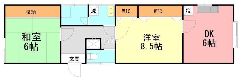伊勢原市上粕屋平屋戸建 間取り