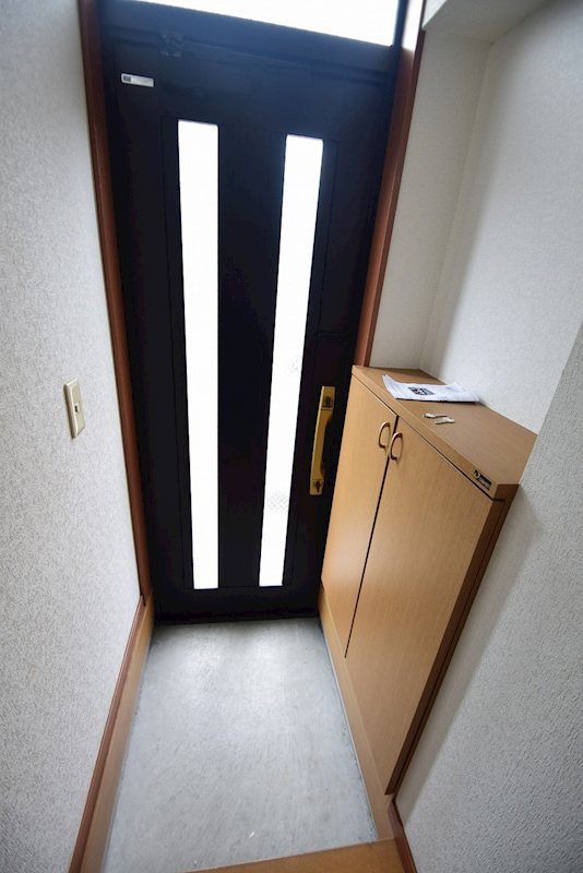 ノーブル富水 玄関