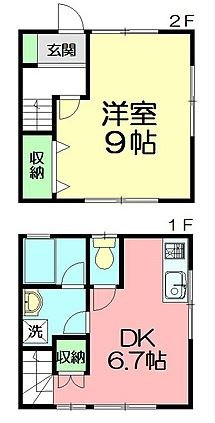 横浜元町ガーデン２４ 101号室 間取り