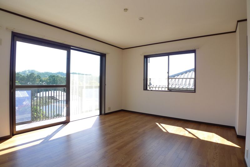 古樫貸家 リビング