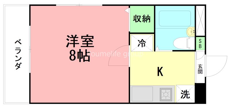 第3野本ビル 101号室 間取り