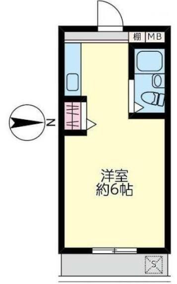 タプラ下荻野 106号室 間取り