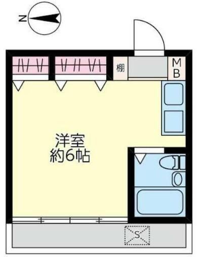 タプラ下荻野 210号室 間取り