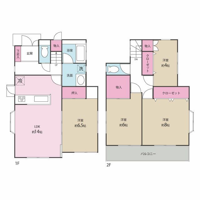 鵠沼海岸３丁目貸家 間取り