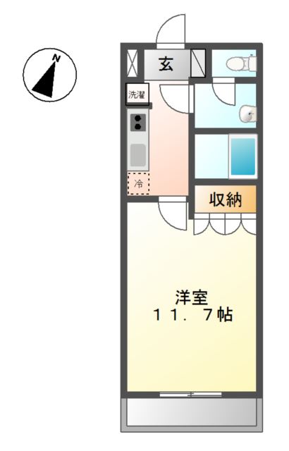 プレサスＳⅡ 間取り