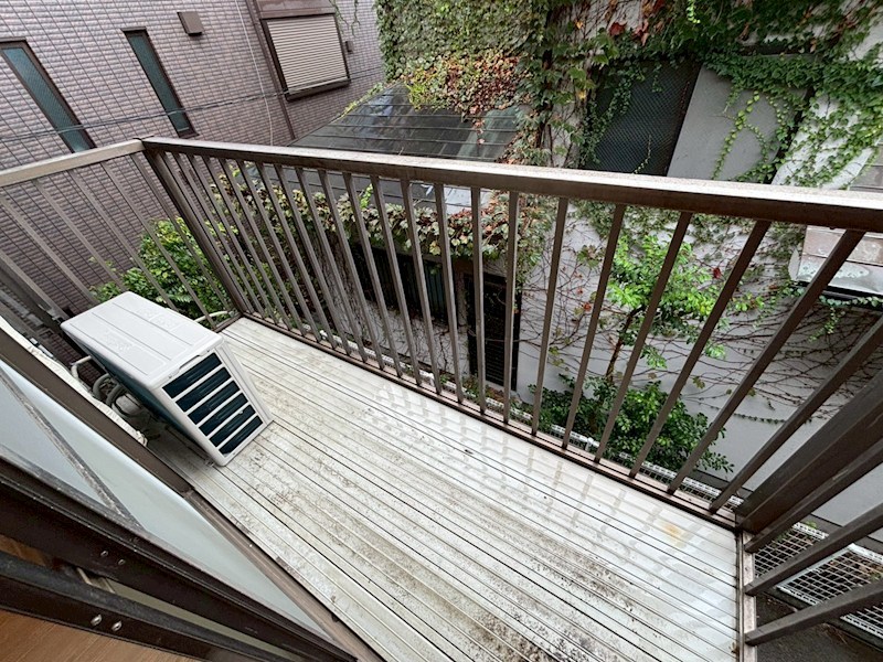 京和ハイツ ベランダ