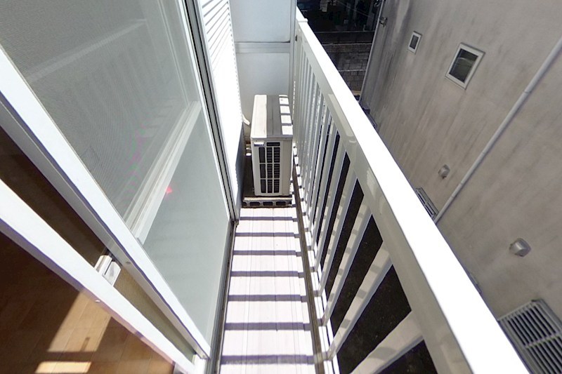 ハイツリンム ベランダ