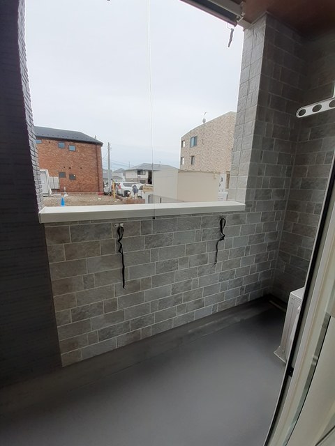 マロン　グロリア ベランダ