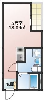 マキアート長後 205号室 間取り