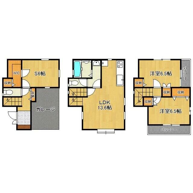 鎌倉市植木戸建 間取り