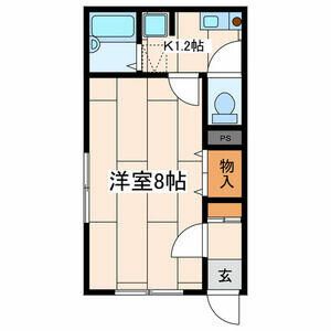 ヘーベルココ湘南 101号室 間取り