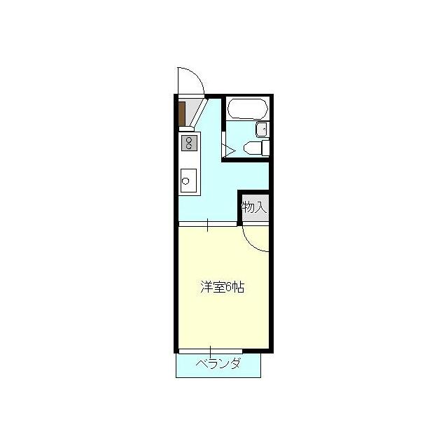 サン・フォレットＡ 106号室 間取り