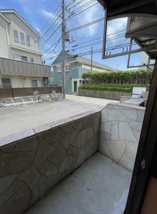 ザイライハウス ベランダ