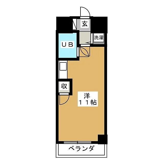 ヴィラ鵠沼 101号室 間取り