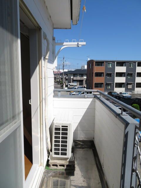 コーポ温水 ベランダ