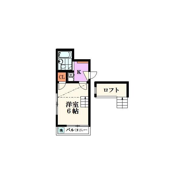 エトワールさがみ野 103号室 間取り
