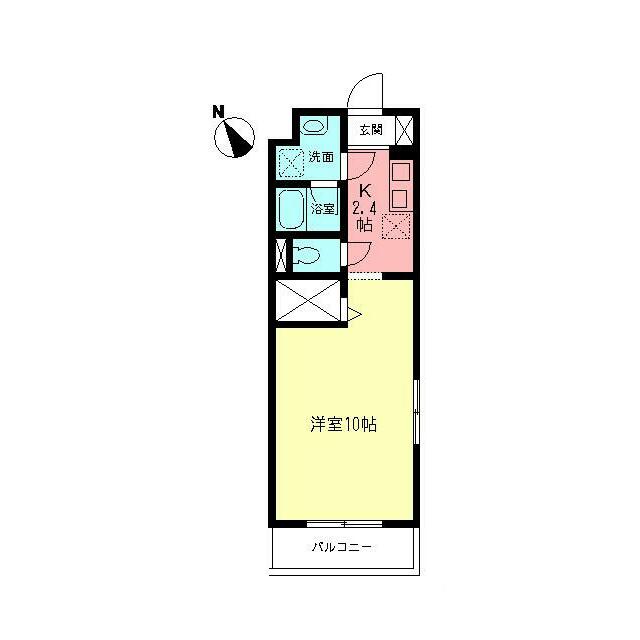 アヴェニール 501号室 間取り