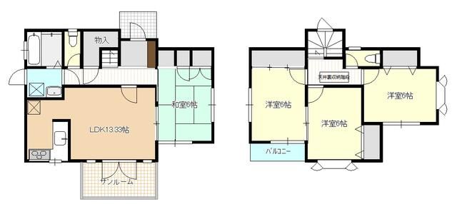 鵠沼海岸戸建て 間取り