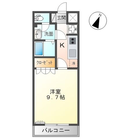 カーサ・エスペランサ 101号室 間取り