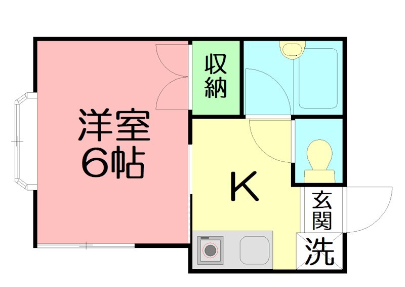ベルメゾン三田 103号室 間取り