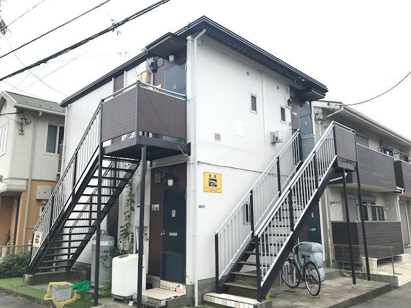 神明ハイツ エントランス