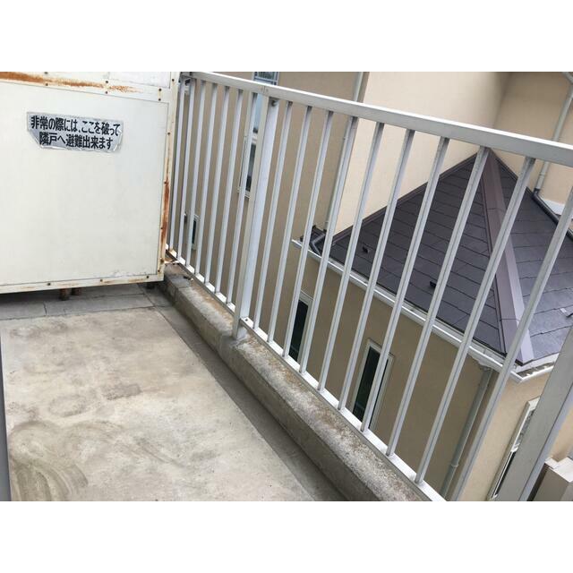 海老名三紫コーポ ベランダ
