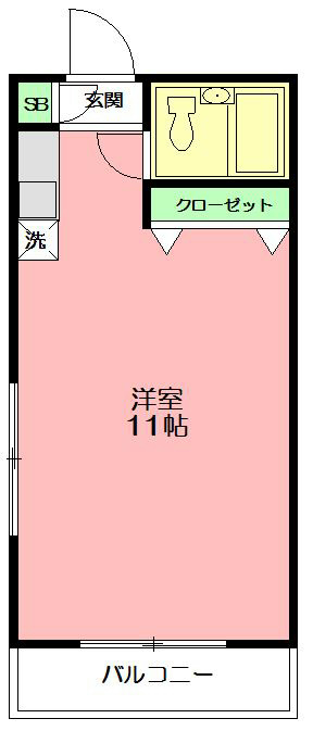 ホロン湘南壱番館 102号室 間取り