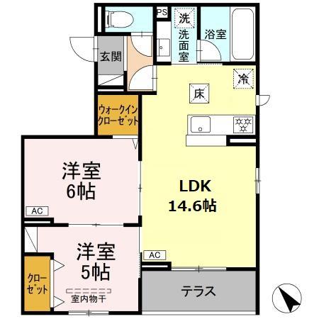 シャルムコート 間取り