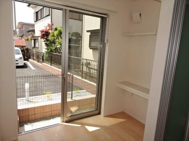 （仮称）小田原市中町アパート新築工事 ベランダ