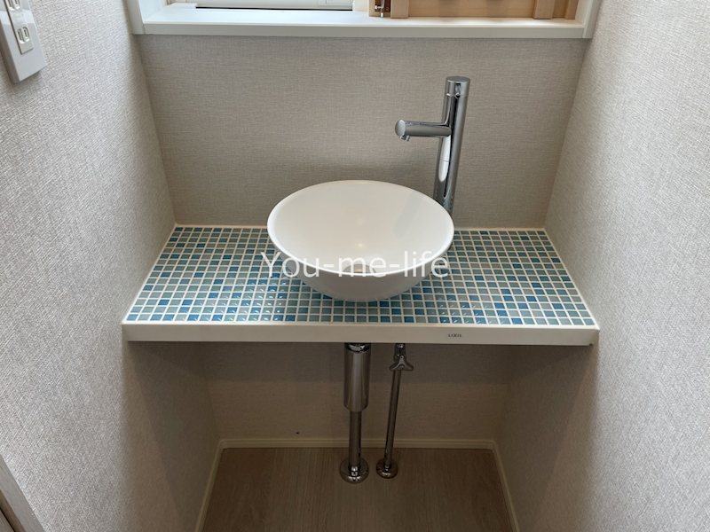 キャッツテイル アパートメント 洗面所