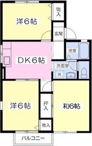 リヴェールⅢ 205号室 間取り