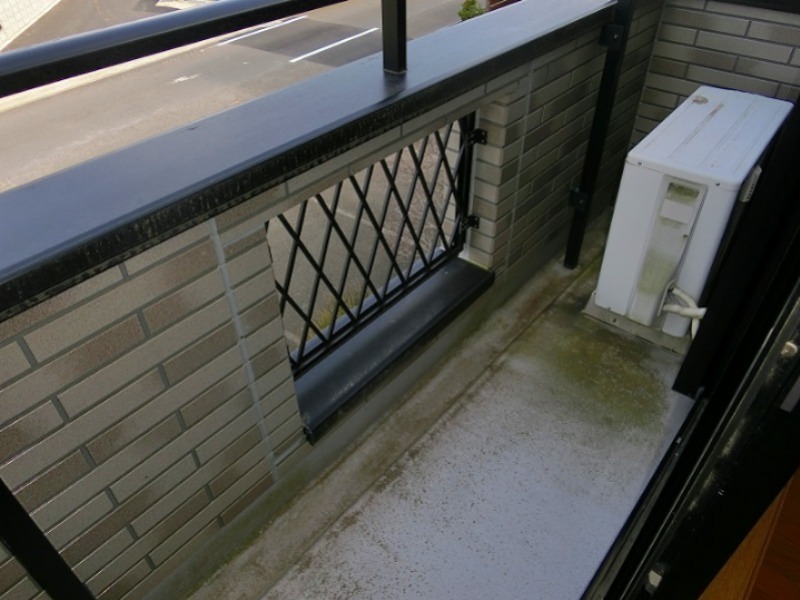 茂木アパート ベランダ