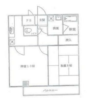 寿屋ビル 403号室 間取り