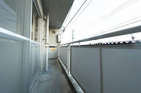 ビレッジハウス戸川２号棟 ベランダ