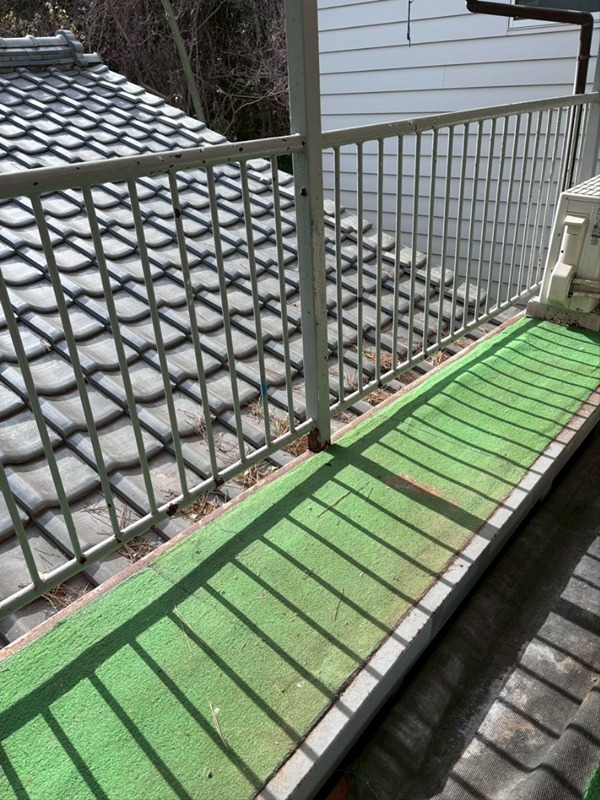 かづさやアパート ベランダ