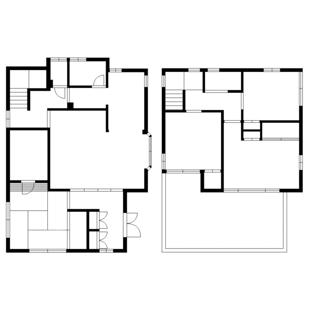 大庭貸家 間取り